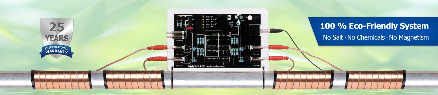 DISPOSITIVO ELETTRONICO aquaPUR ANTICALCARE VULCAN 3000 Dmin.1